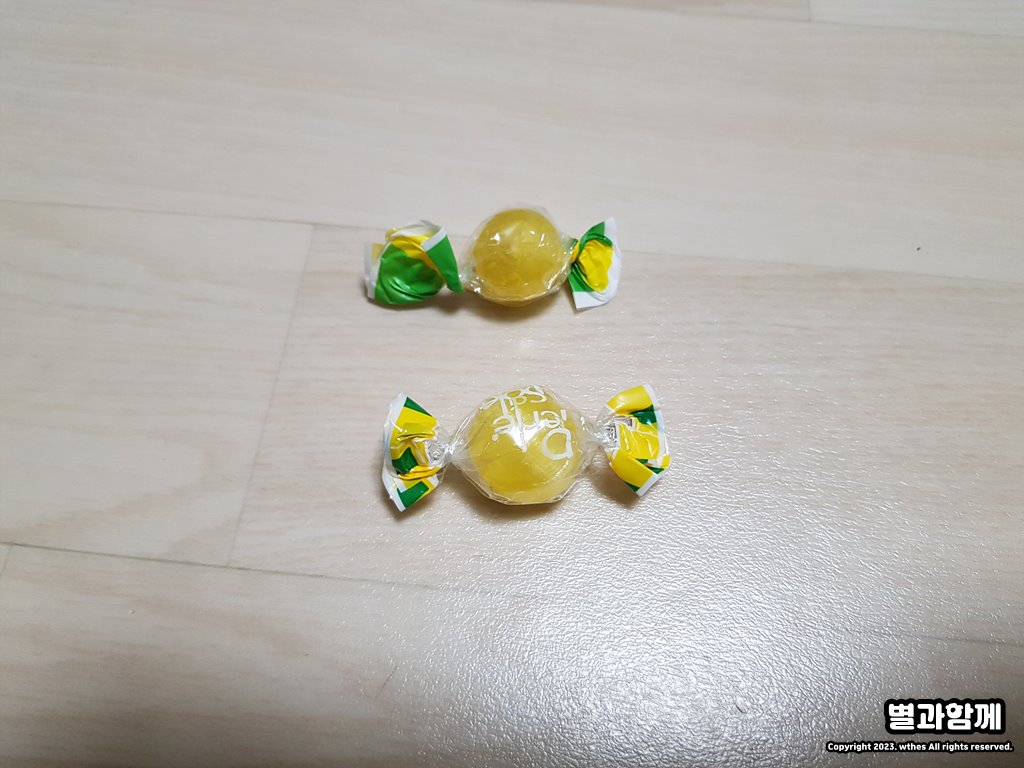 포지타노 레몬 사탕 리뷰 마무리